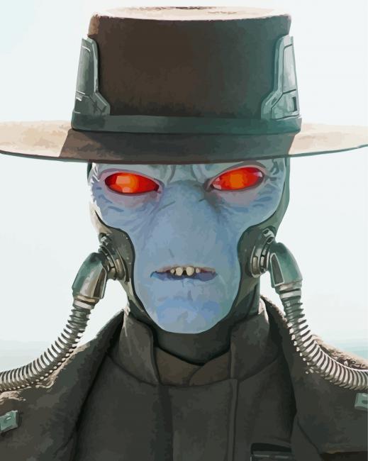 Cad Bane paint by number