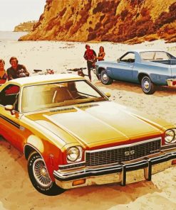 Chevrolet El Camino Cars paint by number