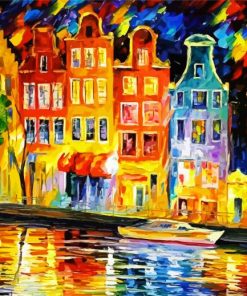 Cityscape paint by number