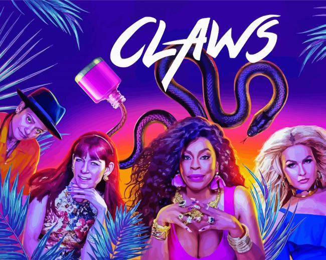 Claws Poster paint by number