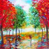 Colors Of Love Landscape Art paint by number