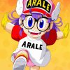 Dr Slump Arale Character paint by number