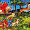 English Hunting Art paint by number