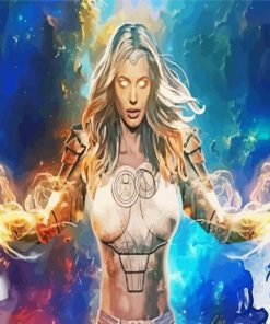 Eternals Actress paint by number