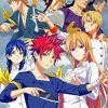 Food Wars Japanese Anime paint by numbers