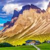 Italy Mountains paint by numbers