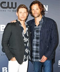 Jared Padalecki And Jensen Ackles paint by number