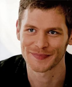 Joseph Morgan British Actor paint by number