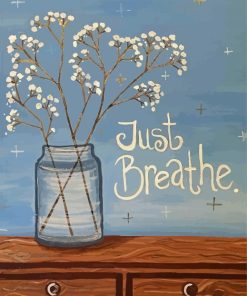 Just Breathe Art paint by numbers