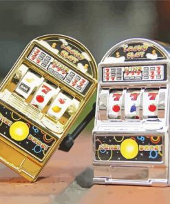 Mini Fruit Slot Machine paint by numbers