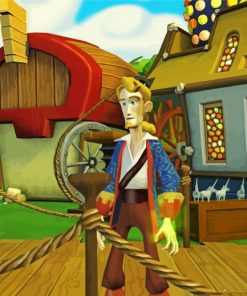 Monkey Island Game Character