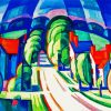 Oscar Bluemner paint by numbers
