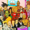 Pop Culture Characters paint by number