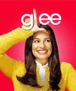 Rachel Berry Glee paint by number