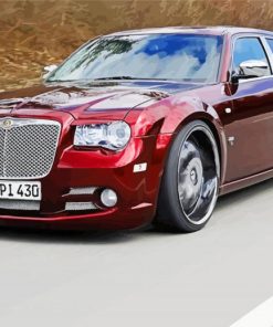 Red 300 C paint by number