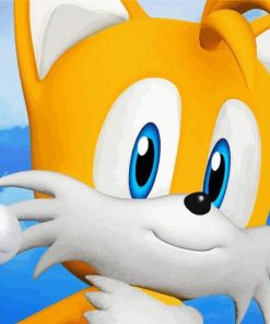 Tails Character paint by number
