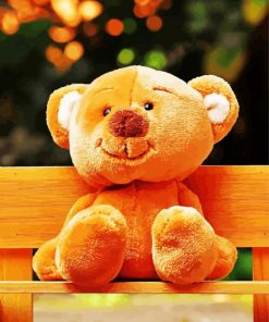 Teddy Bear Toy paint by number