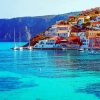 The Ionian Island Lefkada paint by number