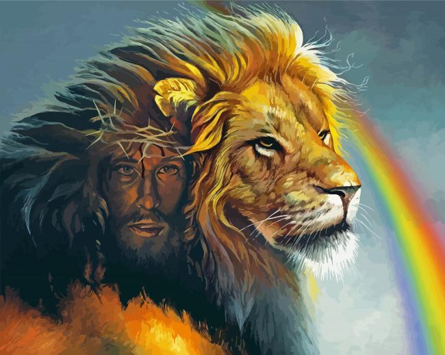 The Lion Of Judah Art paint by numbers