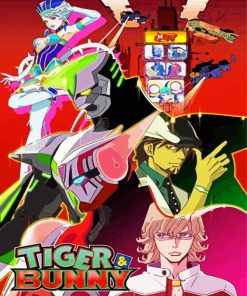 The Anime Tiger And Bunny paint by numbers