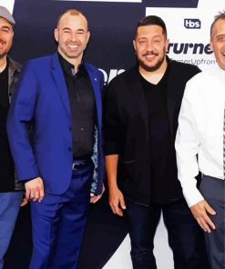 The Impractical Jokers Illustration paint by number