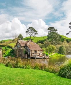 The Shire Illustration paint by number
