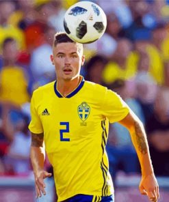 The Soccer Player Lustig paint by number
