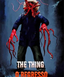 The Thing Movie Poster paint by number