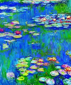 The Water Lilies Claude Monet paint by number