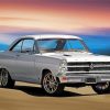 Vintage 1966 Ford Fairlane paint by numbers