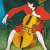Woman Playing The Cellopaint by numbers
