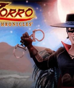 Zorro The Chronicles Animation paint by numbers
