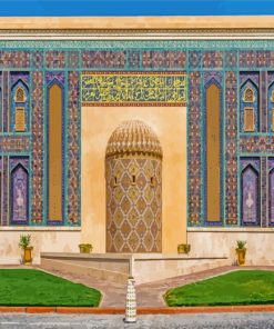 Katara Mosque In Doha paint by number