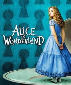 Alice in Wonderland Poster paint by number