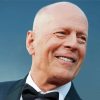 American Actor Bruce Willis paint by number