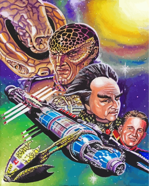 Babylon 5 Characters Art paint by number