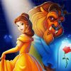 Beauty And The Beast paint by number