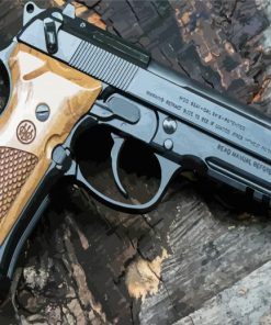 Beretta M9 paint by number