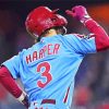 Bryce Harper paint by number