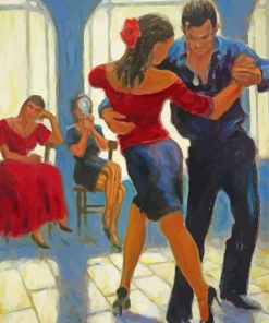 Cuba Salsa Dancers paint by number