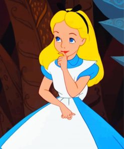 Disney Alice In Wonderland paint by number