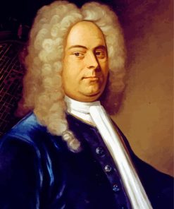 George Frideric Handel Art paint by number