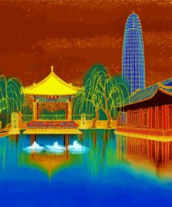 Jinan City Art paint by number