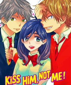 Kiss Him Not Me Anime paint by number