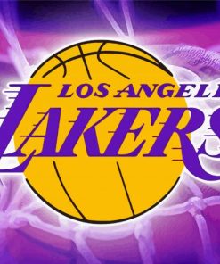 Lakers Logo paint by number