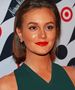 Leighton Meester paint by number
