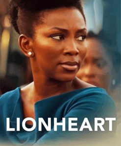 Lionheart Poster paint by number