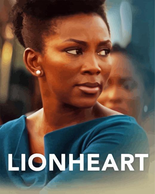 Lionheart Poster paint by number