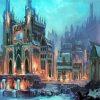Medieval Fantasy City paint by number