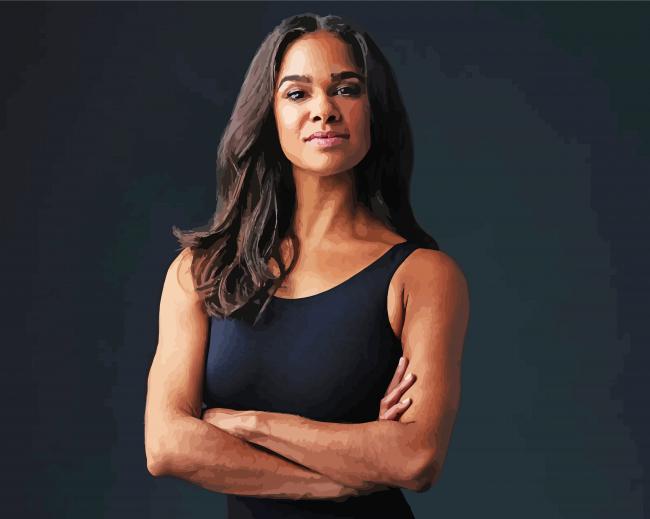 Misty Copeland paint by number